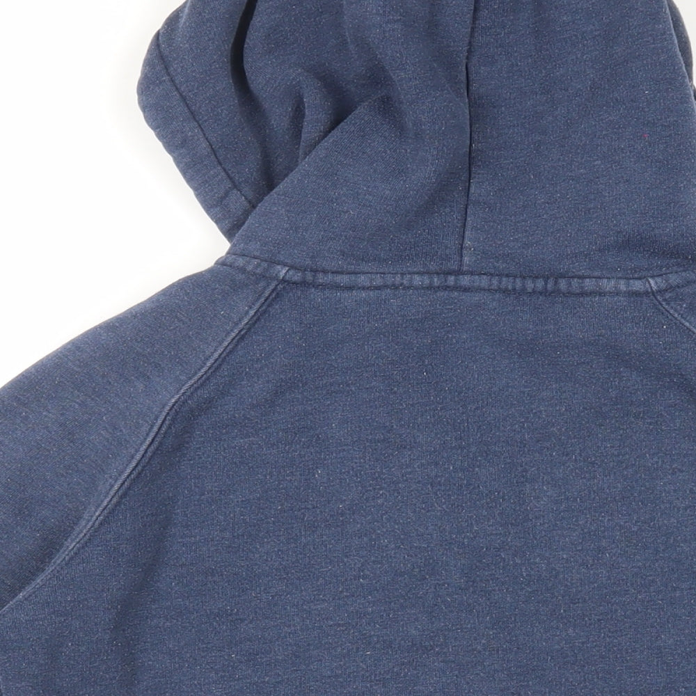 Womens UK Size 10 Jack Wills Blue Full Zip Hoodie