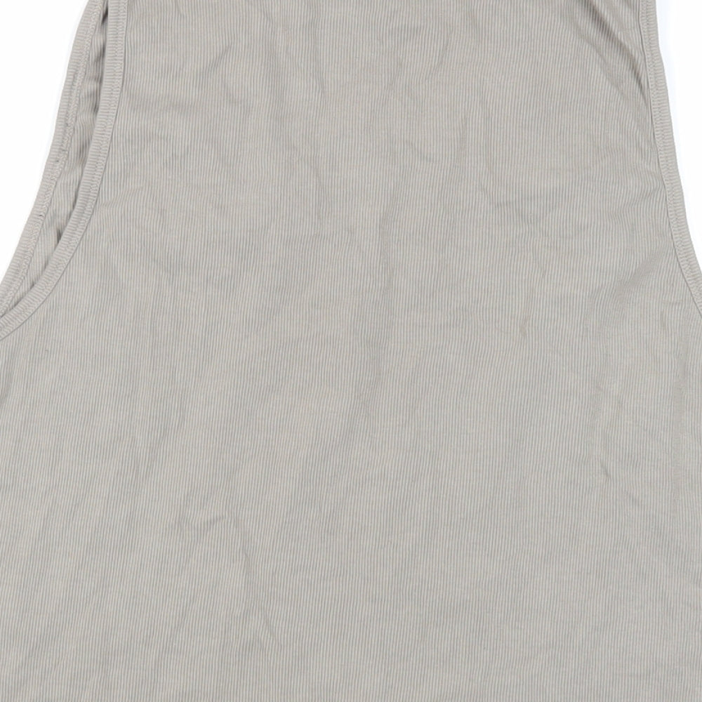 Mens UK Size L ASOS Beige T-Shirt