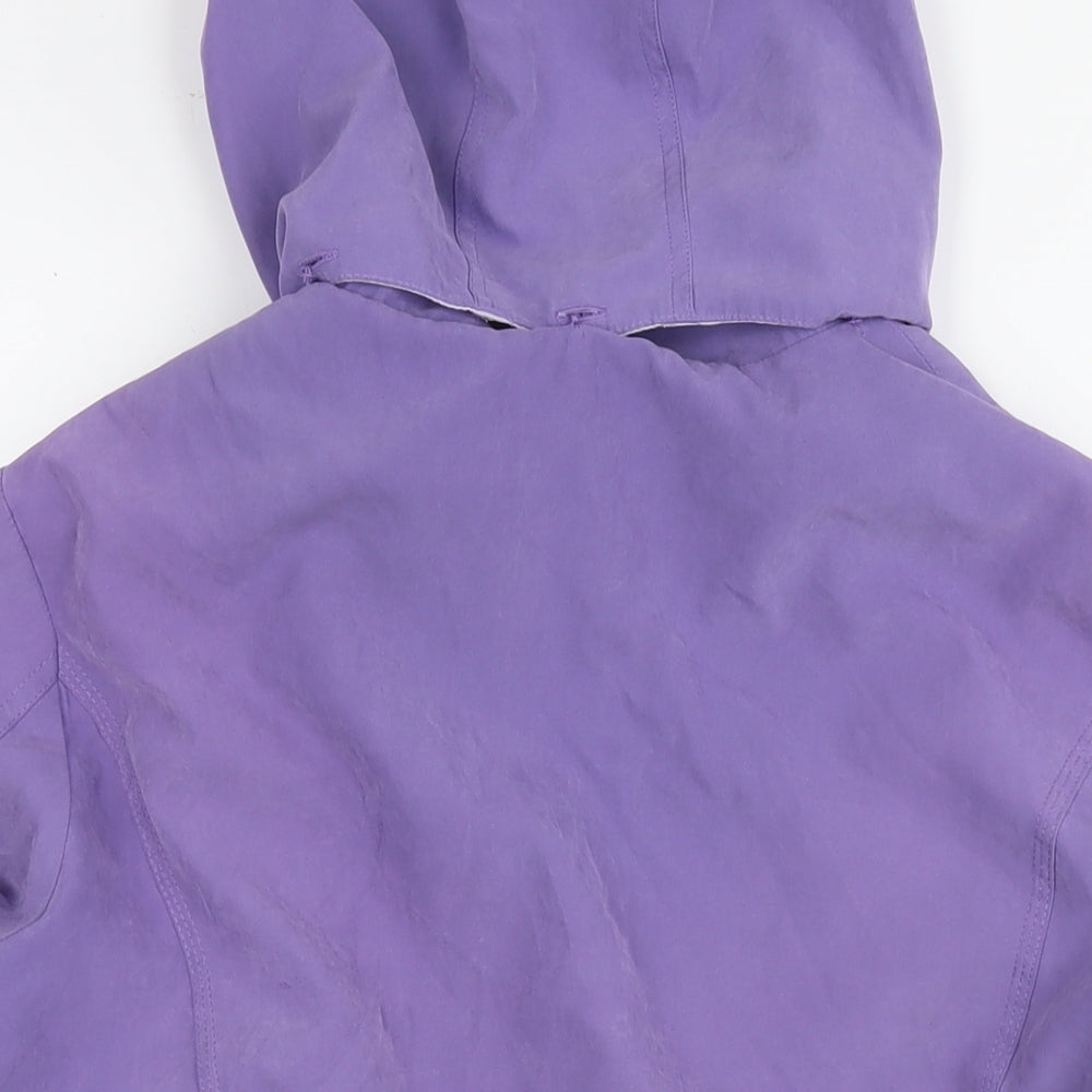 Womens UK Size 16 Debenhams Purple Parka Coat