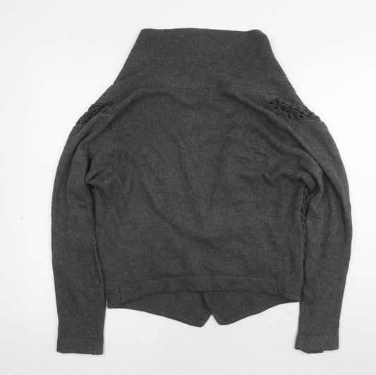 Womens UK Size 18 Marks and Spencer Grey Cardigan Jumper