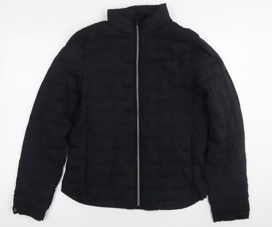 Mens UK Size L Autograph Black Puffer Jacket