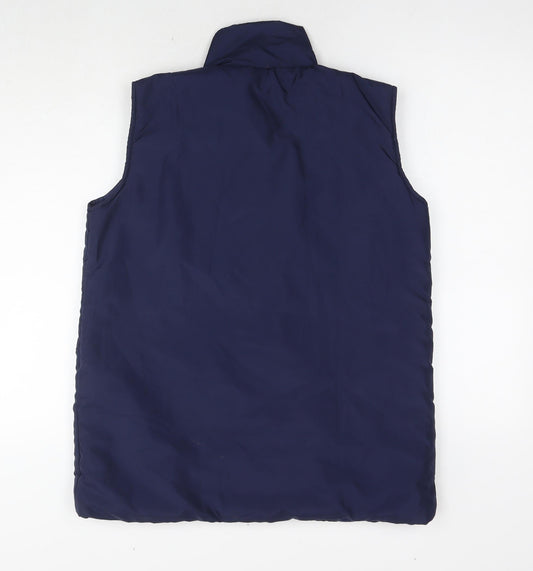 Womens UK Size 10 Anne de Lancey Blue Gilet