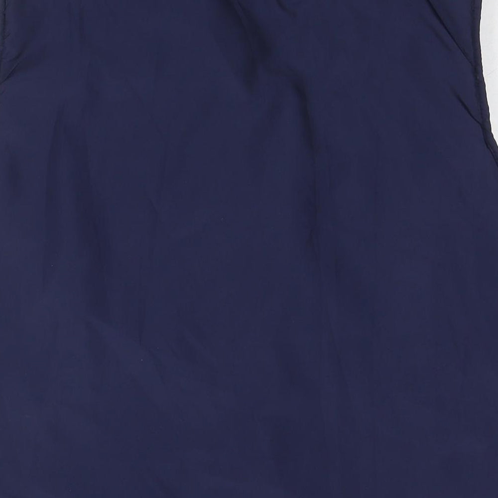 Womens UK Size 10 Anne de Lancey Blue Gilet