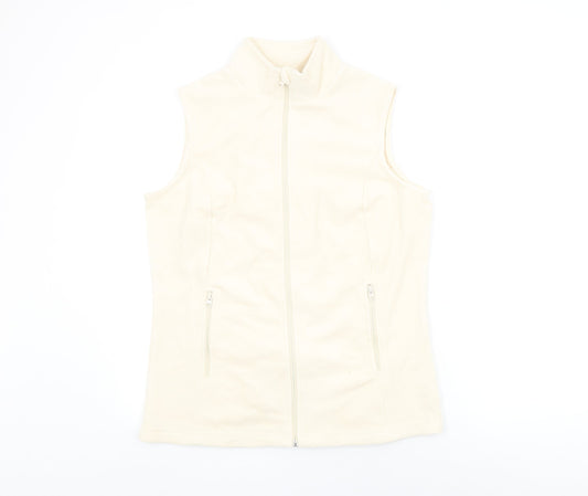 Womens UK Size 14 Damart Ivory Gilet
