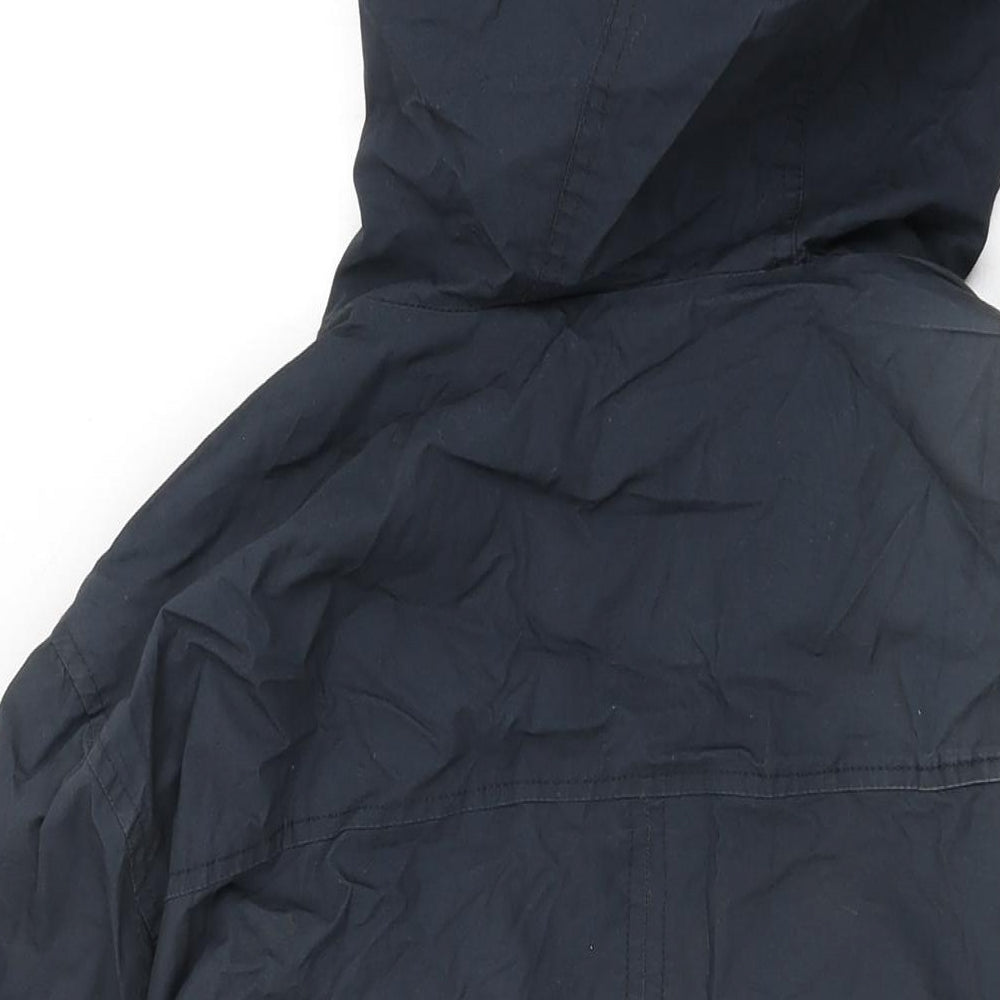 Mens UK Size L Burton Blue Rain Coat