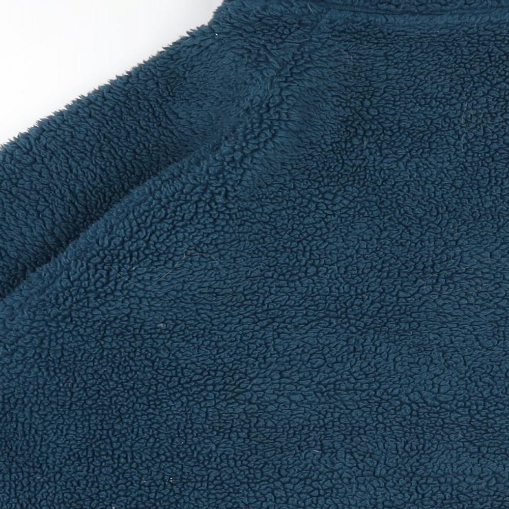 Mens UK Size M ASOS Blue Full Zip Sweatshirt
