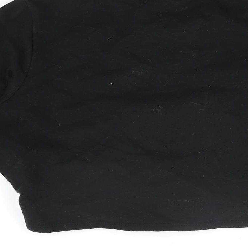 Womens UK Size 10 ASOS Black Pullover Sweatshirt