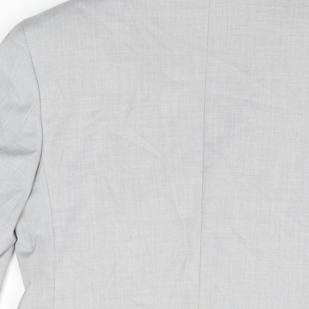Mens UK Size 36 Marks and Spencer Regular Grey Suit Jacket