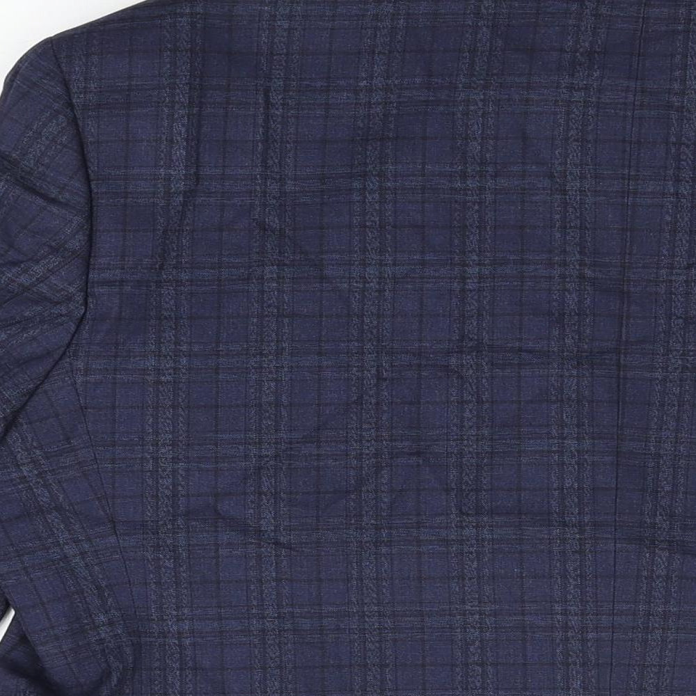 Mens UK Size 44 Marks and Spencer Regular Blue Suit Jacket