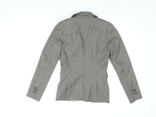 Womens UK Size 4 H&M Brown Jacket