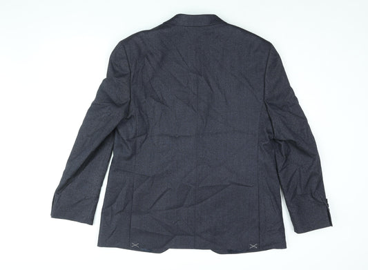 Mens UK Size 44 Marks and Spencer Regular Black Suit Jacket
