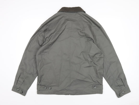 Wellington Mens Grey Jacket Size L Zip