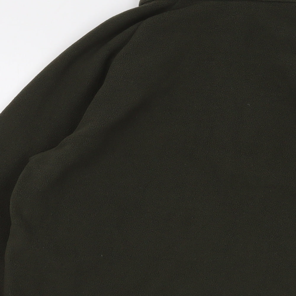 Mens UK Size S Oxylane Green Pullover Hoodie