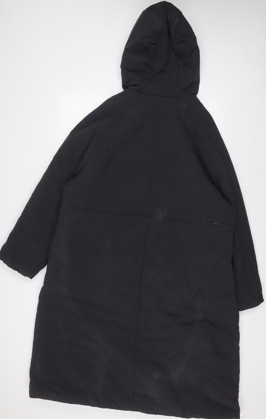 Mens UK Size L Marks and Spencer Grey Quilted Coat