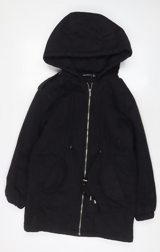 Womens UK Size 6 Boohoo Black Jacket