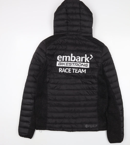 Mens UK Size S EMBARK Black Puffer Jacket