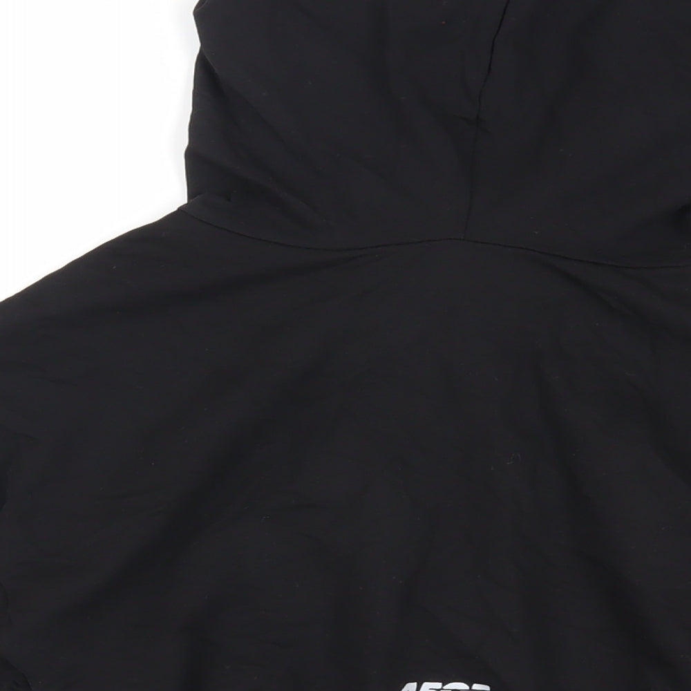 Womens UK Size 8 ASOS Black Pullover Hoodie
