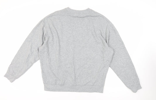 Womens UK Size M ASOS Grey Pullover Sweatshirt