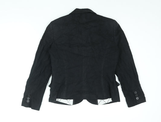 Womens UK Size 12 Marks and Spencer Black Jacket
