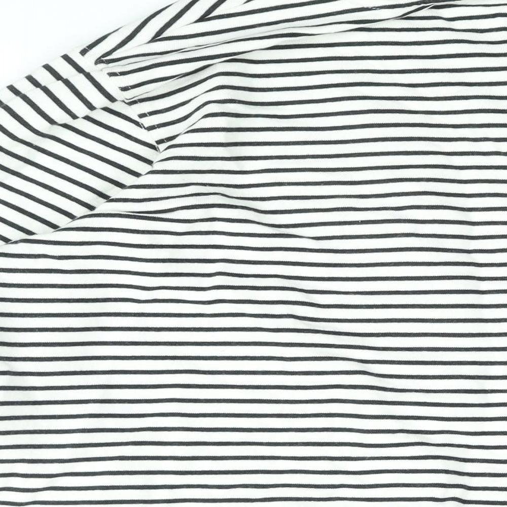 Womens UK Size L Marks and Spencer White Pullover Sweatshirt
