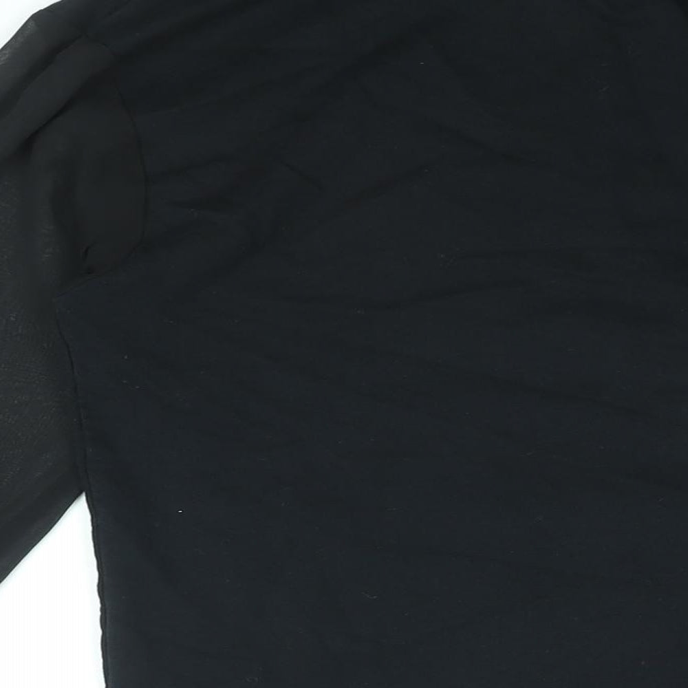 Womens UK Size 10 Disney Black Pullover Sweatshirt