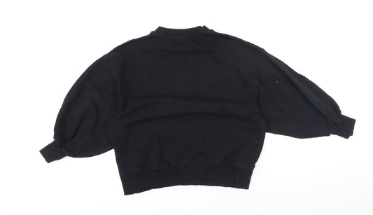 Womens UK Size 4 ASOS Black Pullover Sweatshirt