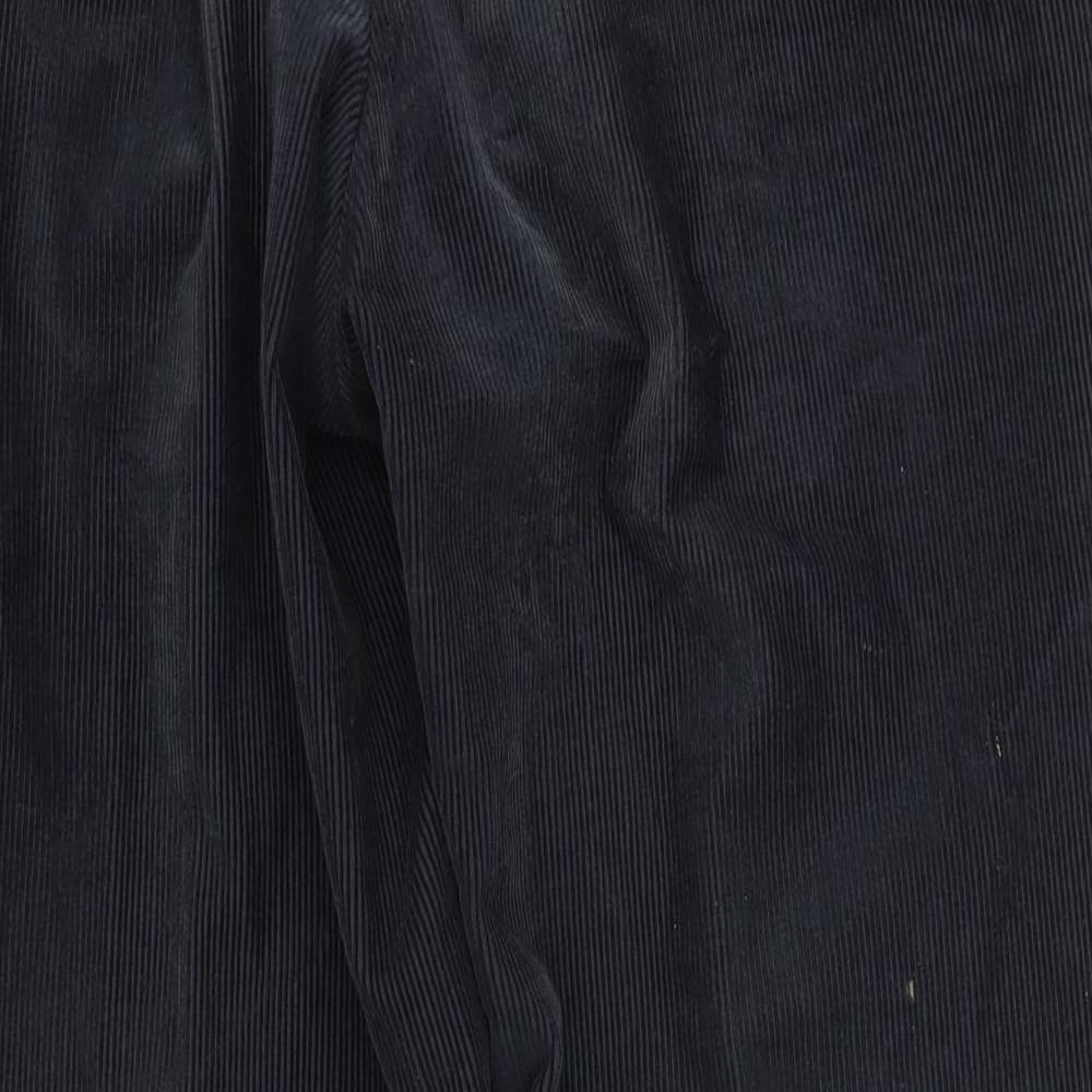 Mens UK Size 32 in M&S Regular Fit Black Trousers