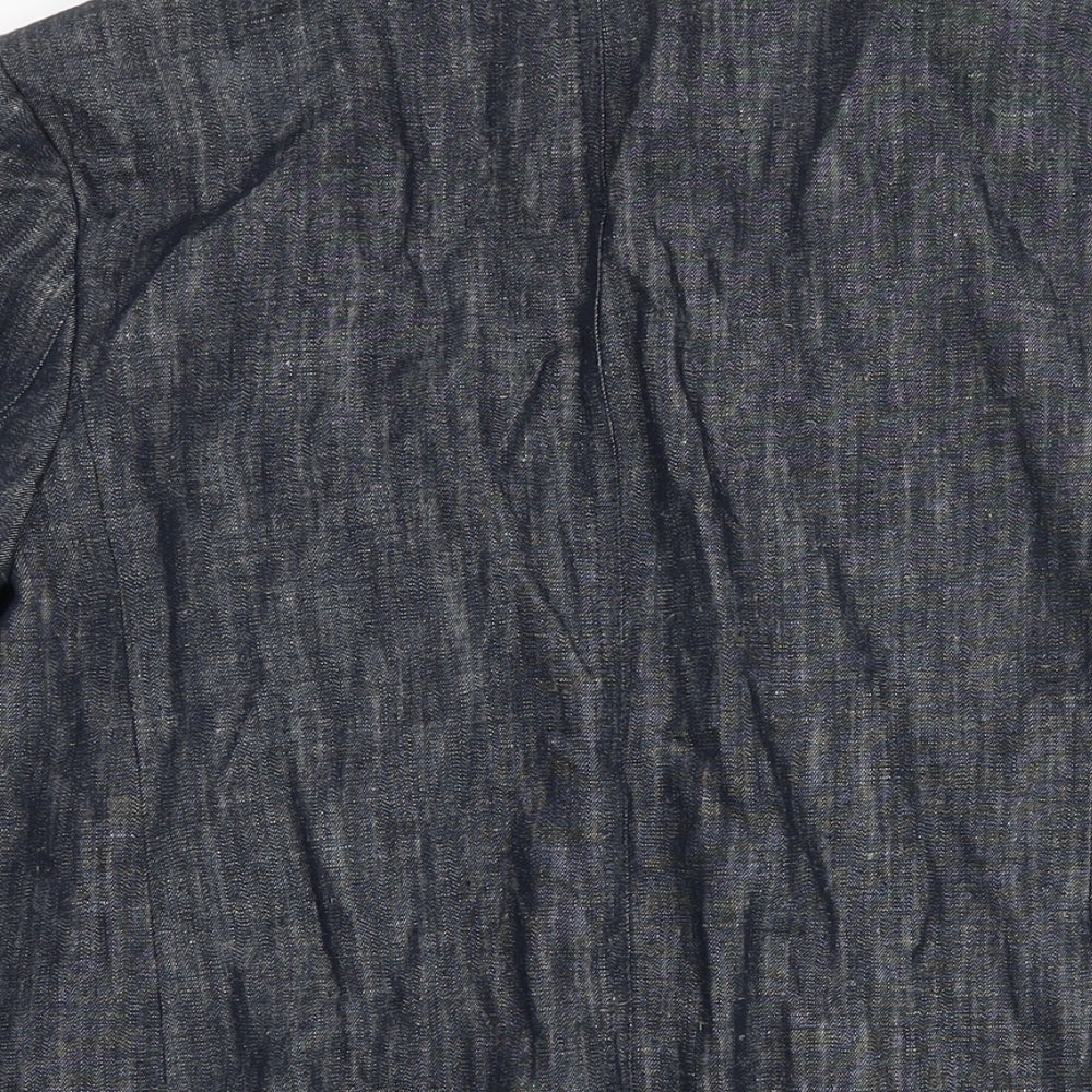 Womens UK Size 10 M&S Blue Jacket