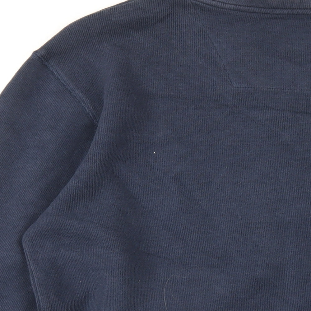 Mens UK Size M Easy Blue Pullover Sweatshirt