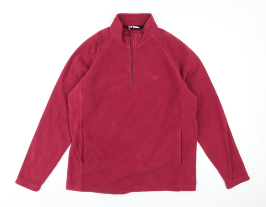 Womens UK Size L Cotton Traders Pink Pullover Sweatshirt