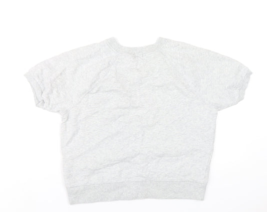 Gap Womens Grey Cotton Pullover Sweatshirt Size M Pullover