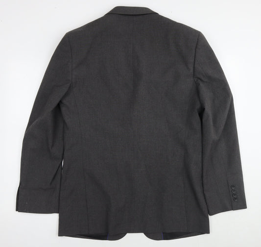 Mens UK Size 42 Burton Regular Grey Suit Jacket