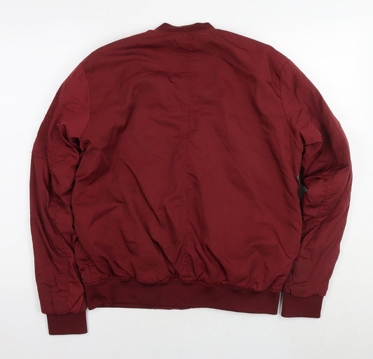 Womens UK Size 8 H&M Red Jacket