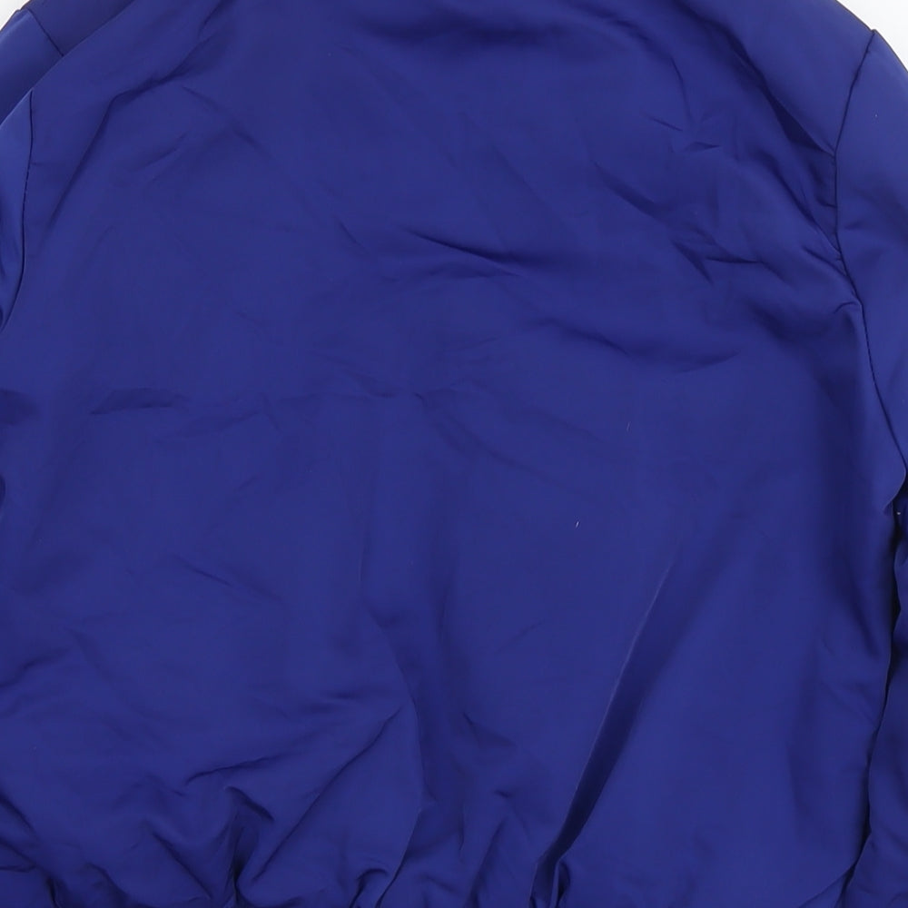 Womens UK Size 10 Select Blue Bomber Jacket