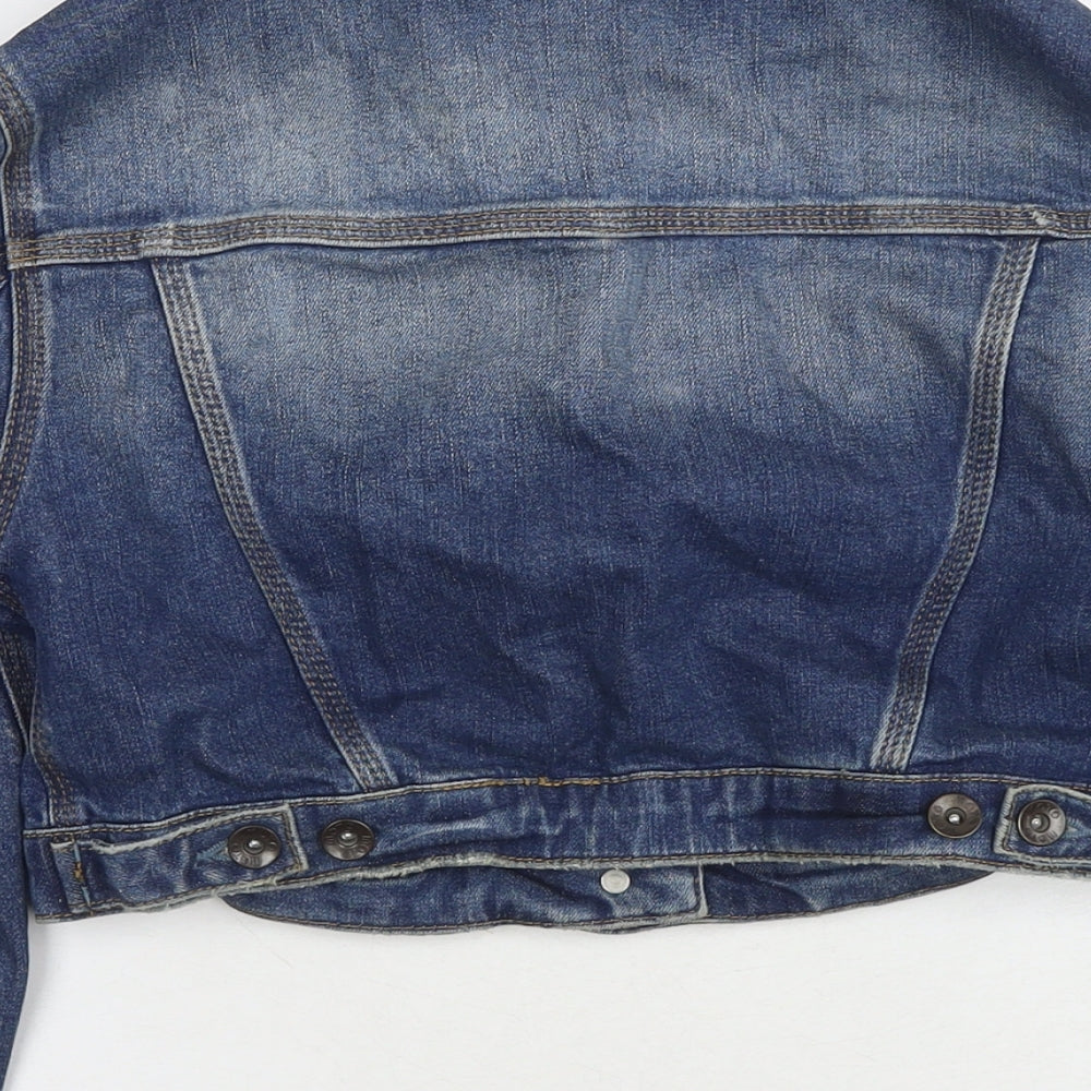 Womens UK Size 12 Topshop Blue Jacket