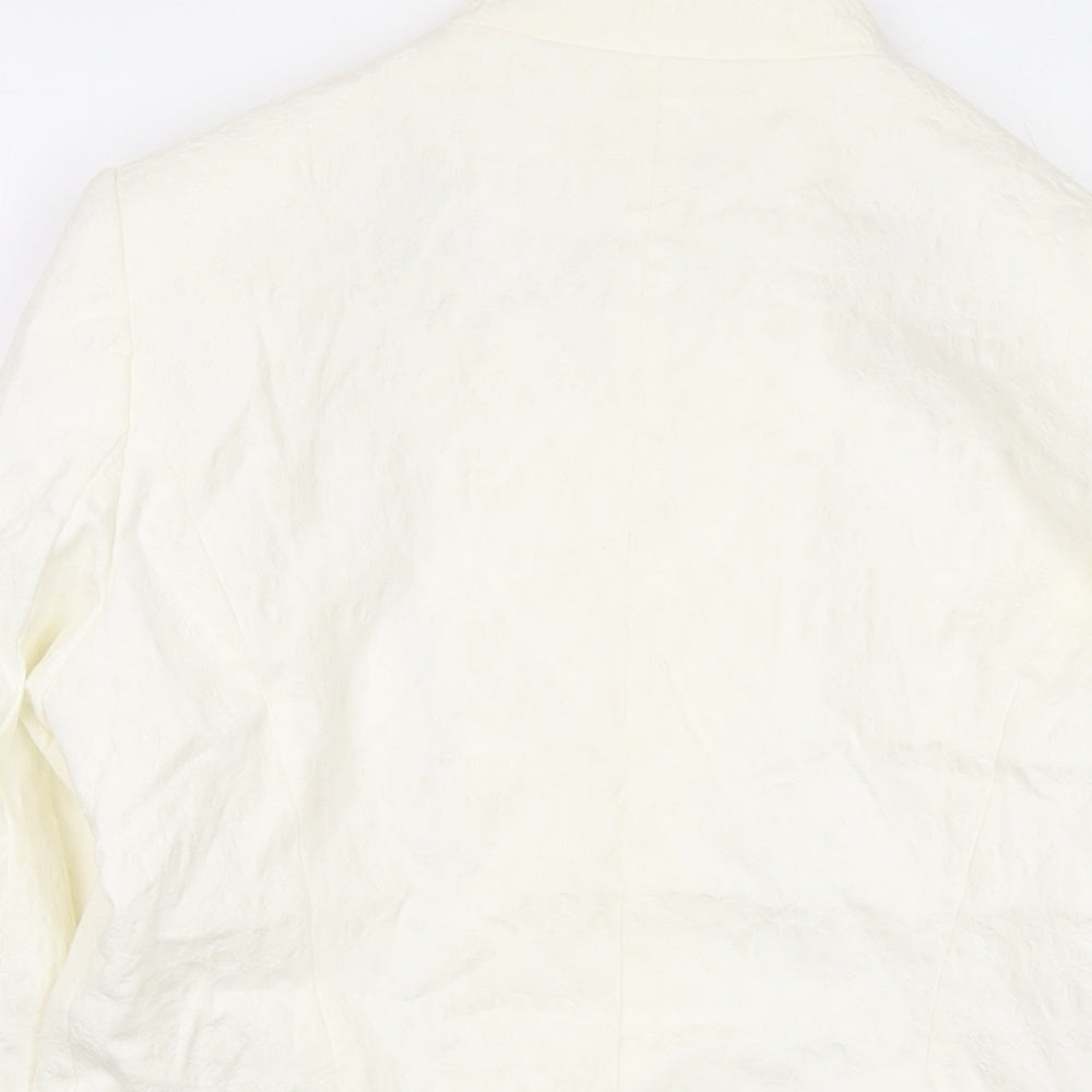 Womens UK Size 14 Gallery Ivory Jacket