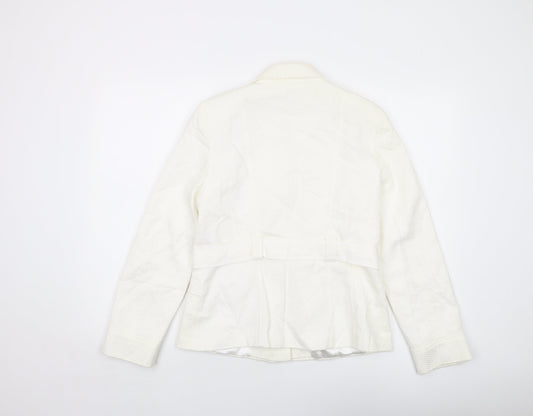 Womens UK Size 12 Savoir Ivory Jacket