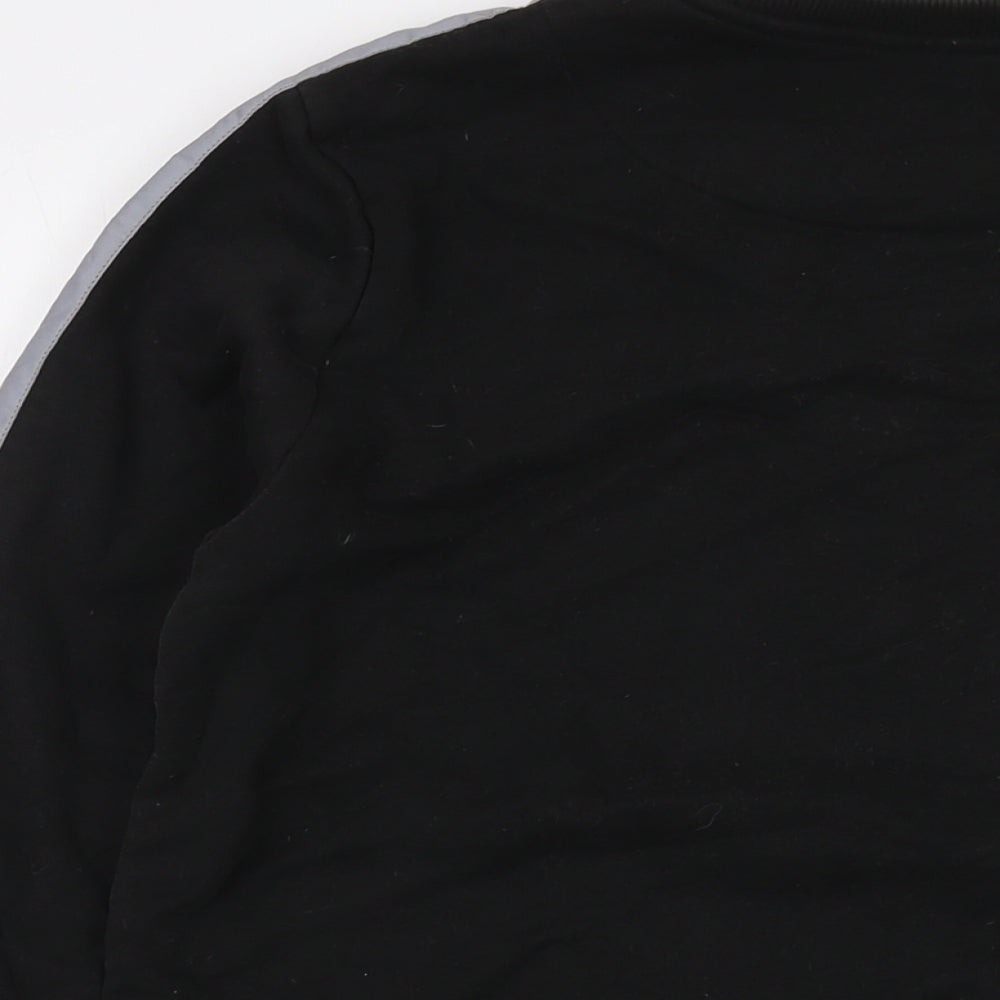 Mens UK Size M DFND Black Pullover Sweatshirt