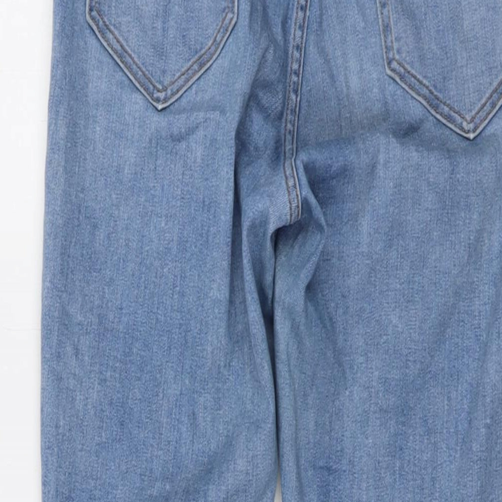 Womens UK Size 10 H&M Regular Fit Skinny Blue Jeans
