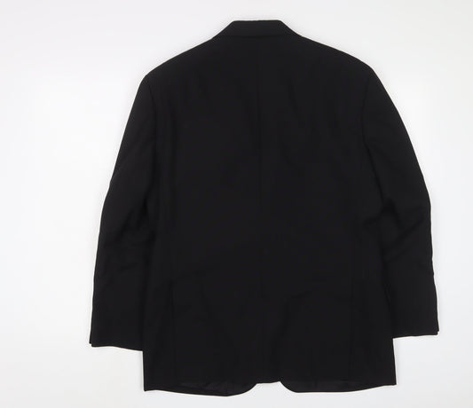 Mens UK Size 36 Mr Harry Regular Black Suit Jacket