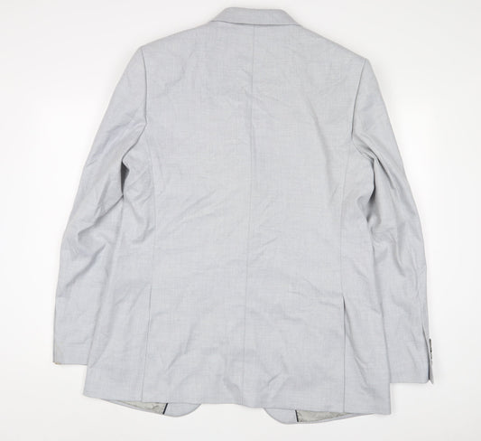 Mens UK Size 44 Marks and Spencer Regular Grey Suit Jacket