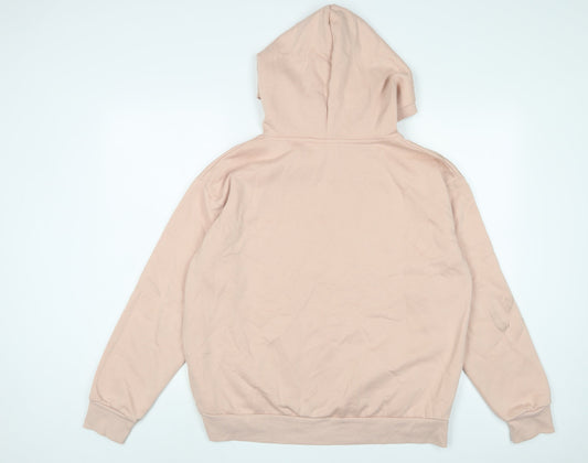 Womens UK Size L disney' Pink Pullover Hoodie