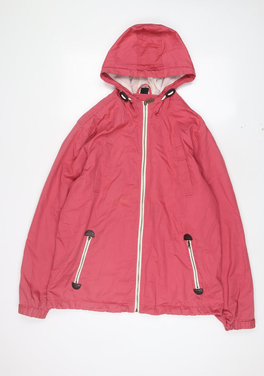 Womens UK Size L Cotton Traders Pink Jacket