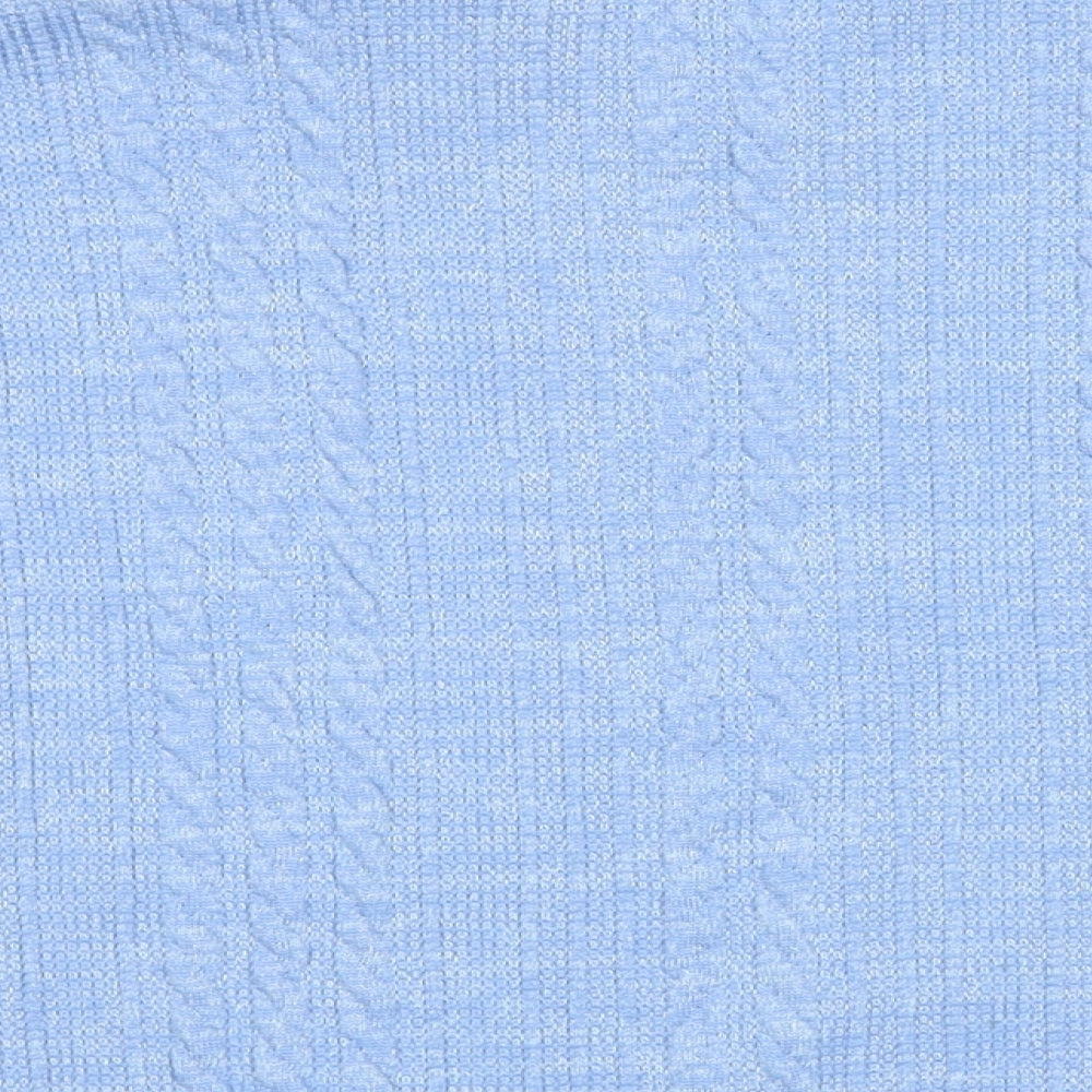 Womens UK Size L New Look Blue Pullover Jumper