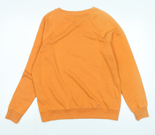 Womens UK Size M NEXT Orange Pullover Sweatshirt
