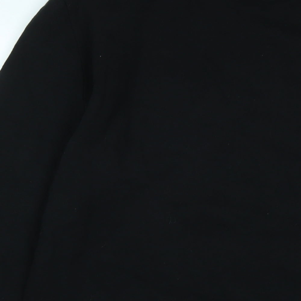Womens UK Size M ASOS Black Pullover Sweatshirt