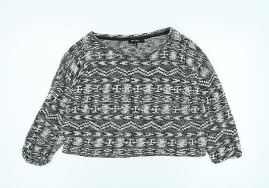 Womens UK Size 8 New Look Black Pullover Jumper