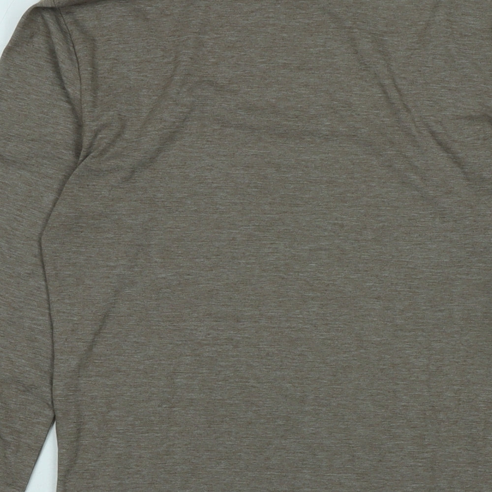 Womens UK Size M Vera Moda Beige Jersey T-Shirt