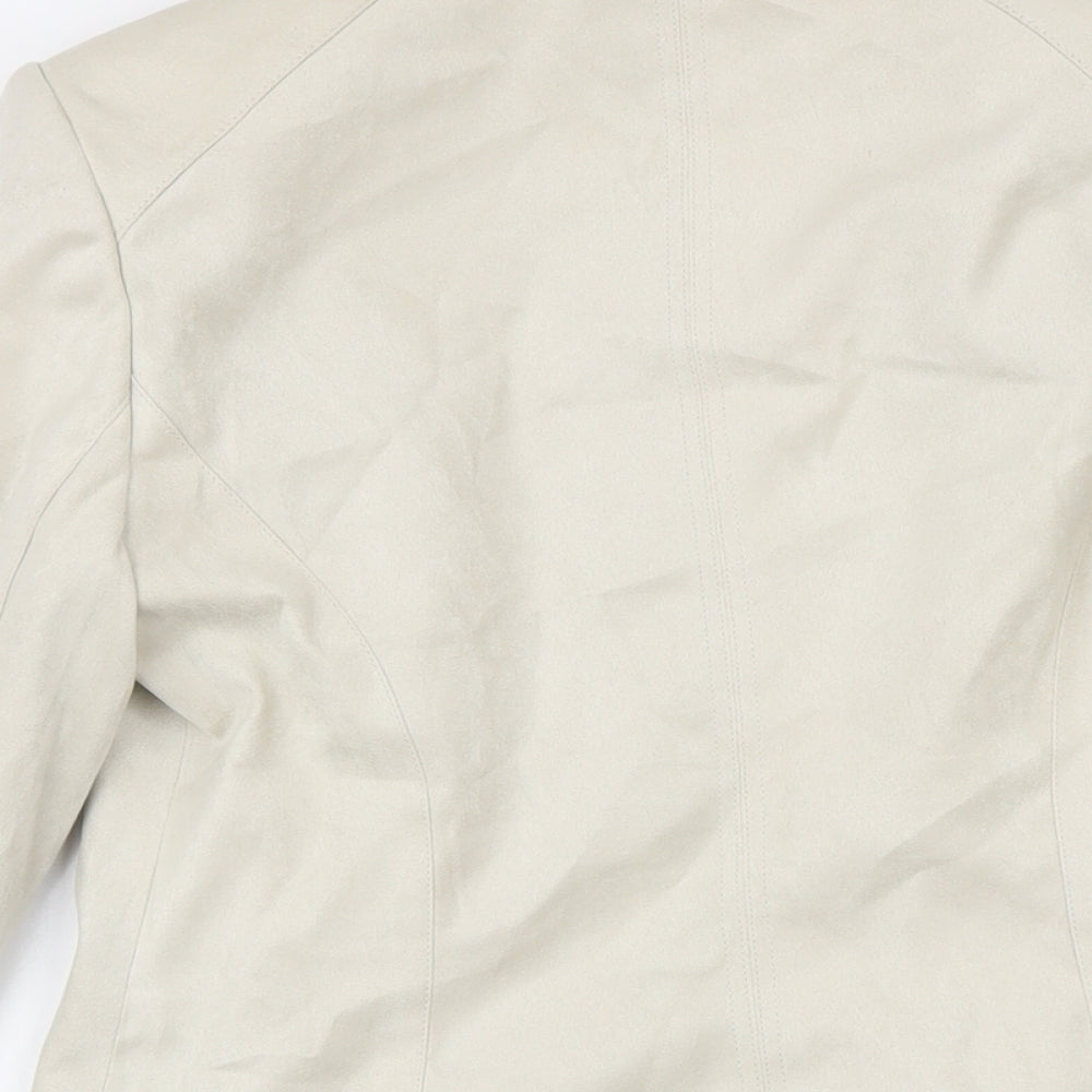 Womens UK Size 8 NEXT Beige Jacket