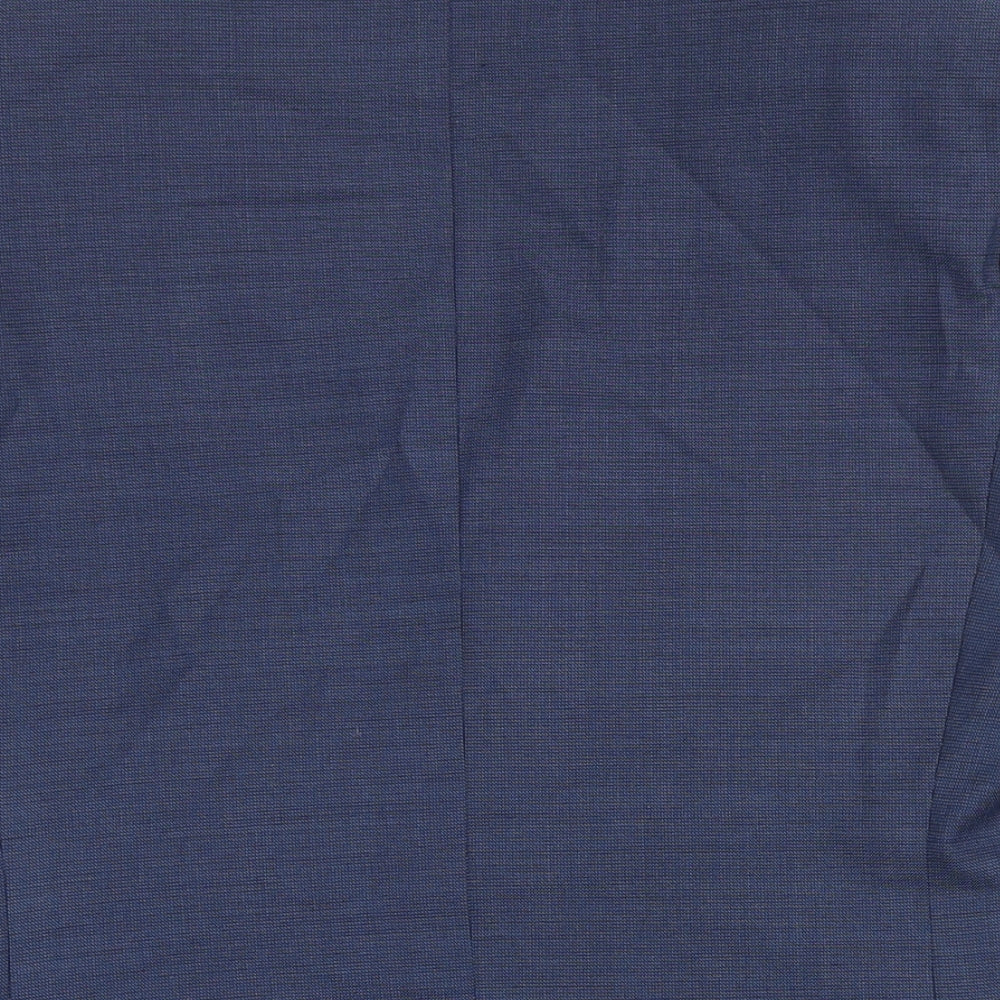 Mens UK Size 36 M&S Regular Blue Suit Jacket